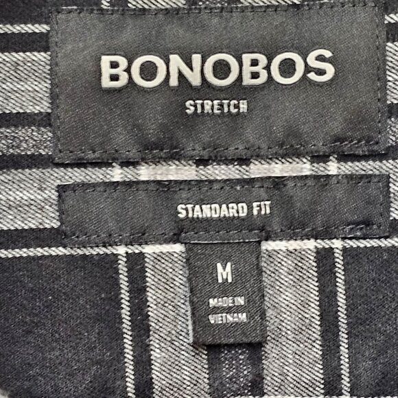 Bonobos Stretch Flannel Standard Fit Button Down M - Picture 4 of 7
